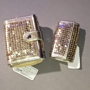 Gold card wallet and gold key wallet